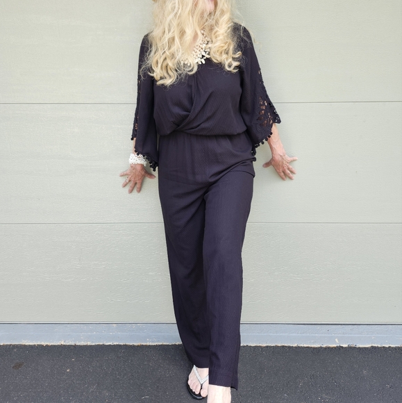 Apri Made in Italy New W/O Tags Black and Rhinestone Sandals 7.5, $25 - Picture 5 of 9